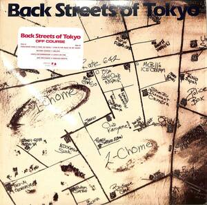 A00588667/LP/オフコース(小田和正)「Back Streets of Tokyo (1985年・28FB-2020・シンセポップ)」