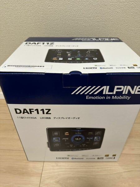 DAF11Z 新品未開封 送料無料 11型 ディスプレイオーディオ フローティングビッグ DA アルパイン 11インチ