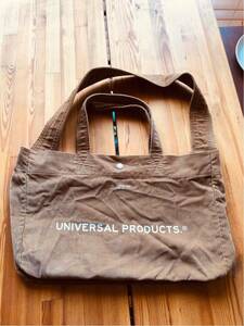 UNIVERSAL PRODUCTS NEWS BAG Beige 1LDK