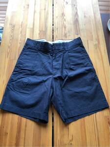 UNIVERSAL PRODUCTS SLACK HALF PANTS 1LDK