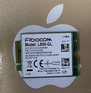 1 иен из *LTE карта Fibocom L850-GL [Lenovo б/у оригинальный ]