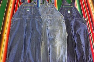 PT-OA2 large size Denim overall LIBERTY BIG SMITHY1~US old clothes . set trader set sale 