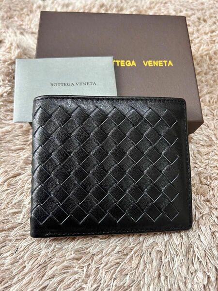 ボッテガヴェネタ BOTTEGA VENETA 二つ折り財布