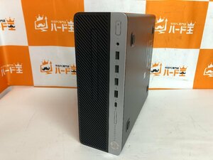 【ハード王】1円～/デスク/HP EliteDesk705G4SFF/Ryzen5 PRO 2400G/4GB/ストレージ無/12506-J