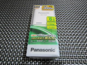 * special price! new goods unopened *Panasonic Panasonic EVOLTA single 4 shape 2 ps attaching charger set K-KJ52LLB02 manufacture year month 2015 year 04 month *