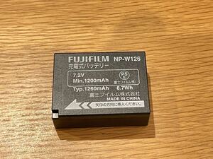 FUJIFILM NP-W126 X100シリーズ対応 純正バッテリー 