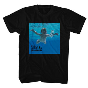 ★ニルバーナ Tシャツ NIRVANA NEVERMIND 黒 - M 正規品 ニルヴァーナ KURT COBAIN