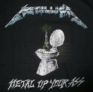 ★メタリカ Tシャツ METALLICA METAL UP YOUR ASS - L 正規品 ロックTシャツ thrash