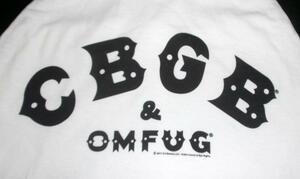 ★CBGB ベースボール Tシャツ 白/黒 - M 正規品 ロックTシャツ ロンT ramones sid vicious punk