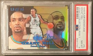 【 100枚限定 Legacy 】 Grant Hill 1998-99 Flair Showcase Row 1 Legacy Collection PSA Pistons Fleer Skybox NBA 