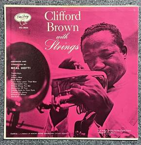 【オリジナル/極美品】『 Clifford Brown With Strings 』Max Roach Richie Powell クリフォード・ブラウン マックス・ローチ