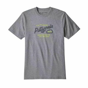 1000円スタート　パタゴニア patagonia Tシャツ　半袖　丸首　ロゴ　文字　コットン　男女兼用　XS-3XL　サイズ選択可能　TT274