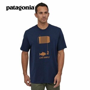 パタゴニア patagonia Tシャツ　半袖　丸首　ロゴ　文字　絵柄　イラスト　コットン　男女兼用　XS-3XL　サイズ選択可能　TT290