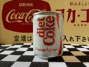 ★Coca-Cola Coke コカコーラグッズ　ダイエットコーク空缶 236ml ハンディ缶 英語表記 