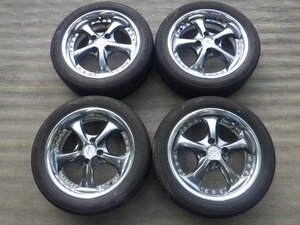 Work VS-KF*15 inch aluminium wheels * tire set *5.5jj +40*PCD100 4 hole *165/55R15* Bridgestone Regno *2020 year made *Y3*S1F