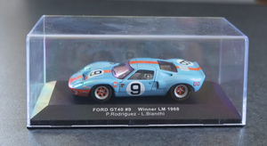 @@@ 1/43 IXO Ford GT40ru* man 24H #9 1968 победа машина (FORD)