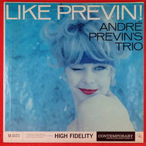  free shipping * god washing [ house . class rare * wonderful ultimate beautiful goods *US.oli*CONTEMPORARY*MONO* both groove ]*ANDRE PREVIN TRIO/LIKE PREVIN!* beautiful woman jacket highest peak 