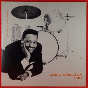 送料無料★神洗浄【家宝級レア★奇跡の極美品★10インチ★US完オリ★PACIFIC JAZZ★MONO★溝】★CHICO HAMILTON TRIO/same★HOWARD ROBERTS