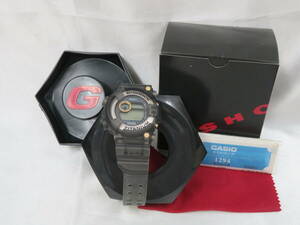 16【時計】 カシオ CASIO G-SHOCK FROGMAN フロッグマン 第5回 イルクジ会議 記念モデル 1294 DW-8200K 取説・ケース 腕時計 電池切 保管品