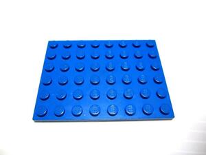 レゴ★青色の６×８プレート（中古品）
