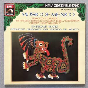 レア! 英EMI DIGI エンリケ・バティス メキシコの管弦楽曲 色彩感とダイナミズム溢れる鮮明音が飛び散る 新同極美品