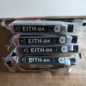 OTK ITH-BK(EITH-BK) 互換インク 4個セット★★エプソン用 プリンター EP-709A/EP-710A/EP-711A/EP- 810AB/EP-810AW/EP-811AB/EP-811AW対応