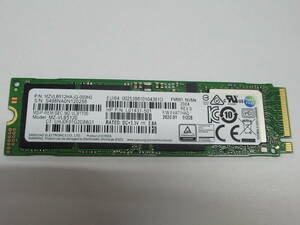 **1 jpy ~ start *SAMSUNG SSD M.2 2280 NVMe 512GB period of use :23198H**④