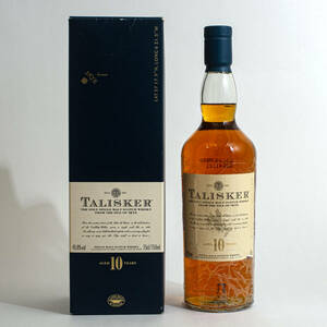 A07 オールドボトル 希少 タリスカー 旧ボトル 10年 アイラシングルモルト 750ml Talisker Aged 10 Years Single Malt Scotch Whisky