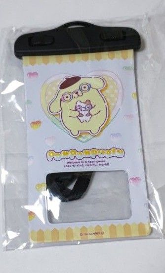 ポムポムプリン 防水スマホケース