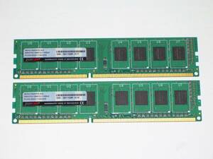◆CFD販売 PC3-12800 (DDR3-1600) 8GB（4GB×2枚）完動品 即決！★送料120円！