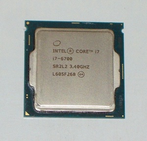 ◆第6世代 i7-6700 3.40GHz Skylake/8MB/SR2L2/LGA1151 完動品 即決！★送料120円！