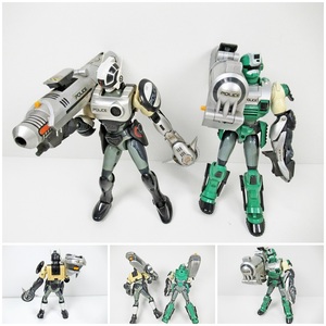 *[B88] electronic brain police Cyber glass series ma-z bit & Saturn bit 2 point set figure present condition goods 