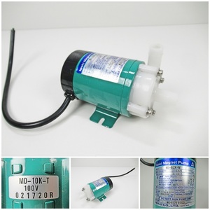 ◆[C90]Iwaki　イワキ　マグネットポンプ　Magnet Pump　ポンプ　MD-6ZK-N　動作確認済