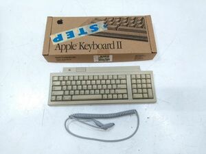 ♪Apple アップル Mac用 キーボード Keyboard II M0487 マック Macintosh マッキントッシュ 元箱付き A060511H @80♪