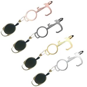 ノータッチ ドアオープナー 非接触 ドアオープナーツー 潔癖 ボタン スイッチ ビール瓶開け キャンプ アウトドア タッチパネル