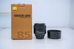 NIKON AF-S NIKKOR 85mm f/1.8G practical goods 