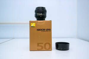 AF-S NIKKOR 50mm f/1.8G　実用品