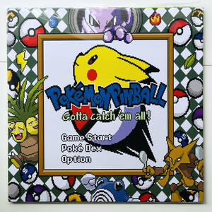 貴重レア カラー・レコード〔 ポケットモンスター Pokemon Pinball 〕ポケモンピンボール / LP 180g p重量盤 Variable Color Wax.
