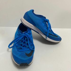 NIKE ランニングシューズ　青　23.5cm