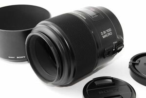 ★極上美品★ ソニー SONY 100mm F2.8 MACRO SAL100M28 Aマウント #M23170190