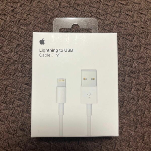国内純正品 アップル ライトニングケーブル Apple Lightning USBケーブル 1メートル iPhone ケーブル
