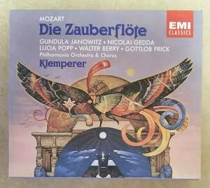 【クラシック】 クレンペラー (OTTO KLEMPERER) / モーツァルト:歌劇「魔笛」(MOZART Die Zauberflote)　輸入盤　2枚組CD