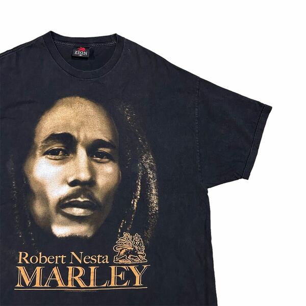【3XL】Bob Marley vintage rap Tシャツ ボブマーリー　レゲエ　ビンテージ　ラップ　古着　ビックプリント　90s 00s