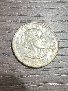 アメリカ 1979 1ドル スーザンアントニー 外国コイン 外国硬貨 アンティーク 古銭 コレクション 流通/現状品 送84 同梱可