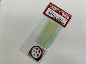 [送料無料] シェブロンモデルズ ドリフトRC用タイヤロゴステッカー DUNLOP #STS020