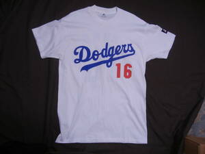 Dodgers ドジャース　野茂英雄 NOMO 背番号16「STRTER　MADE　IN　USA」 Tシャツ　ユニホーム
