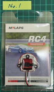 【中古】MYLAPS マイラップス RC4トランスポンダー No.1