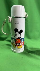  Showa Retro Zojirushi Mickey Mouse термос фляжка Showa времена retro подлинная вещь Tokyo Disney Land 