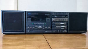  radio-cassette RX-C20 auto Rebirth operation goods dolby NR compact speaker / body separation type National
