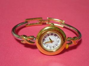 珍品　デザイン　ＡＮＮＥ　ＣＬＥＩＮ　女性用腕時計　ブレスレットタイプ　ゴールド